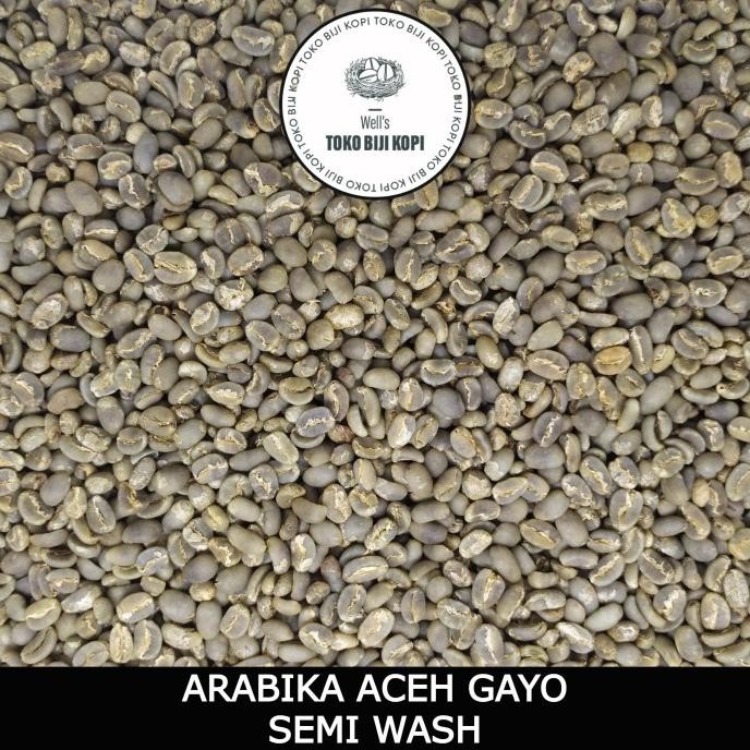 

Green Bean Biji Kopi Arabika Aceh Gayo Semi Wash - 1 Kg