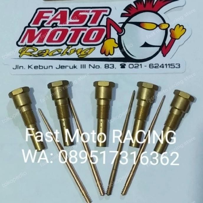 Nozzle dan jarum skep Pwk 28 sudco original