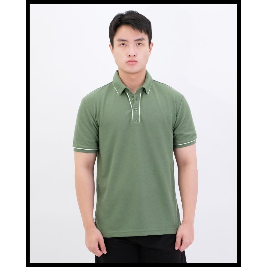 Poshboy Polo Shirt Barcelona - Kaos Polo Pria Kerah List Lengan Pendek Best Seller