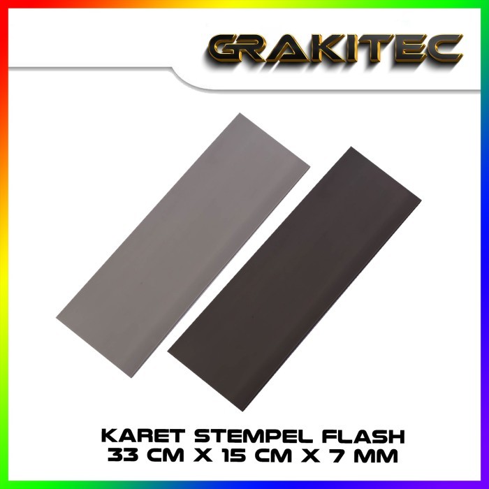 

HOT SALE Karet Stempel Flash 33 CM x 15 CM x 7 MM GRAKITEC GRAFIKAKITA