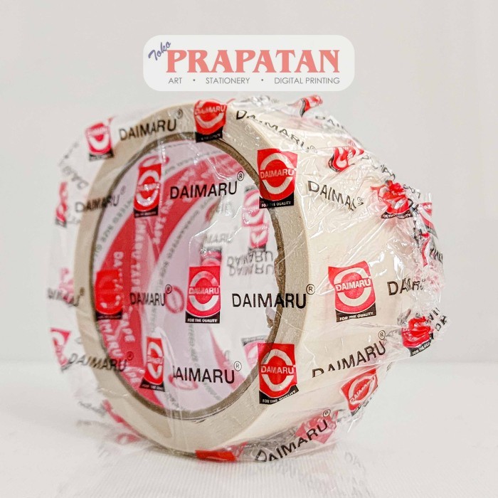 

Lakban Kertas Daimaru / Masking Tape 48mm (2 inch)
