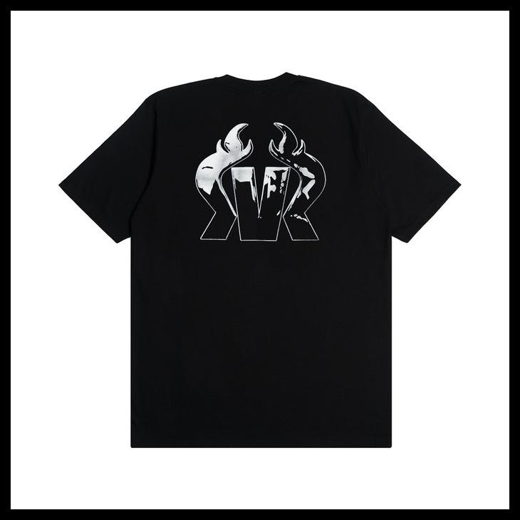 Gvfi X Rocket Rockers Tshirt Chrome Black | Kaos Hitam Best Seller