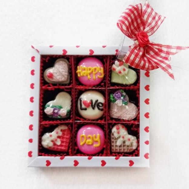 

ht-12 S9 valentine day tema love rajut untuk pasangan, pacar Original