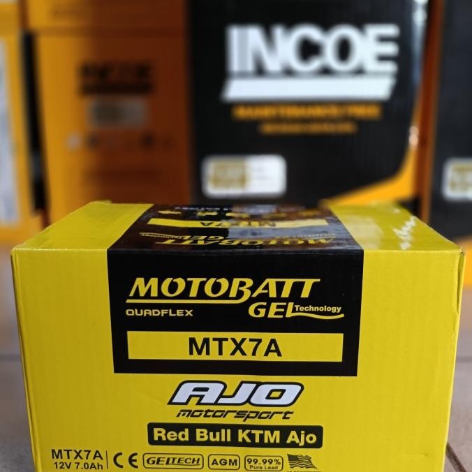 Aki Motor Untuk Ninja 250 Karbu Mtx7A Motobatt