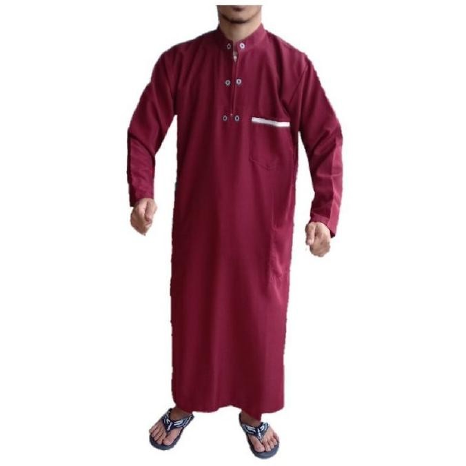 JUBAH KOKO PRI AL HARBI DEWASA TERMURAH / JUBAH ARAB SHOLAT