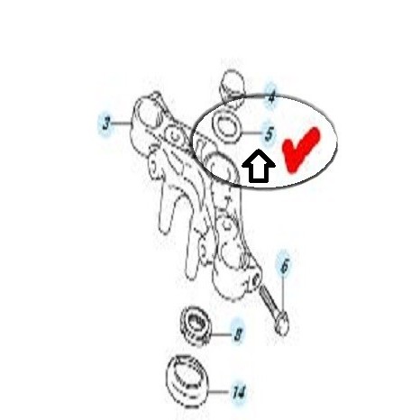 Ring Washer Segitiga Atas Satria Fu Fi Injeksi Asli Original Sgp Barang Langka