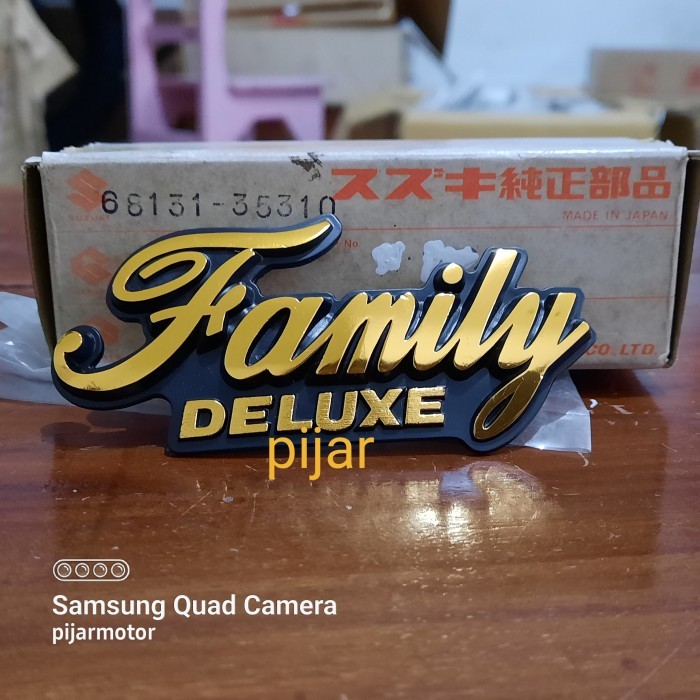 Emblem Suzuki Fr 80 Fr80 Family Deluxe Barang Langka