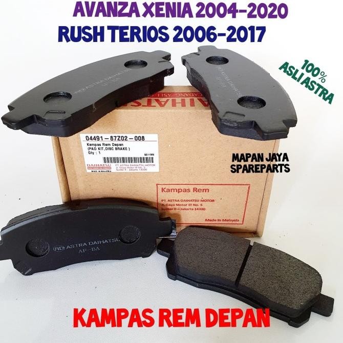 Kampas Rem Avanza/Xenia/Terios Depan Original Daihatsu