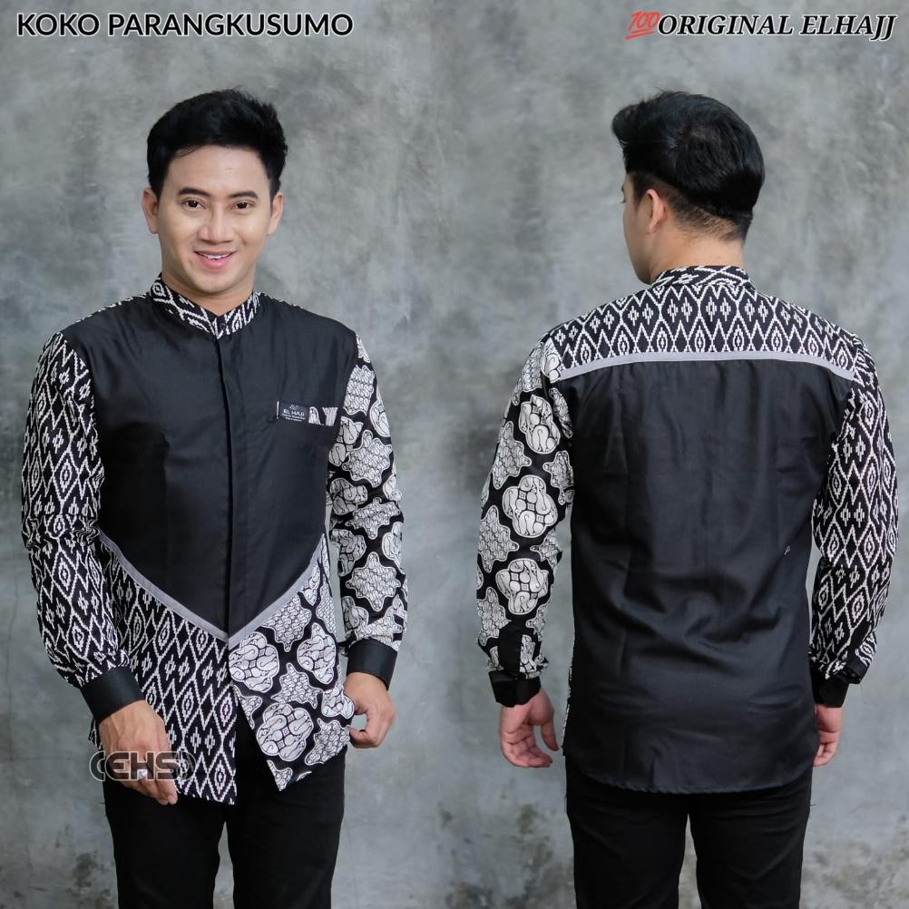 Stok Terbatas Bisa Cod | Baju Koko Al Qorni  Hadroh Azzahir Kemeja Muslim Pria Model Terbaru Busana 
