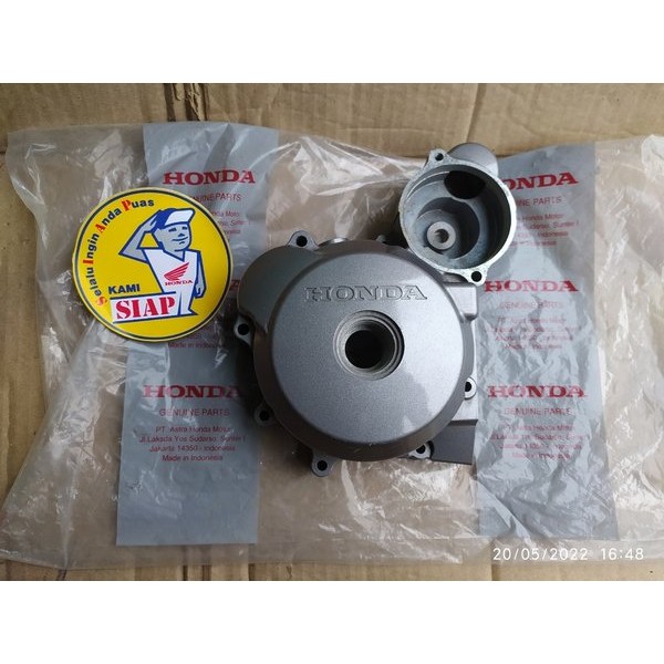 Block Blok Bak Cover L Crank Tutup Magnet Kiri Stater Honda Megapro Karbu Lama Mega Pro Primus Advan