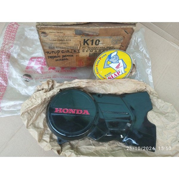 Blok Block Bak Tutup Cover Kiri Magnet Honda Astrea Grand Enkel Engkel Original Ori Barang Langka