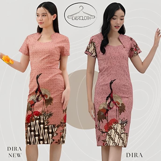 Dress Batik Wanita / Terusan Batik / Batik Couple / Dira Dress