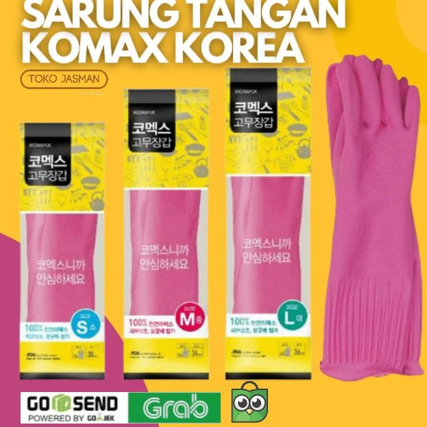 Sarung Tangan Karet Komax Original Korea Komax Rubber Gloves