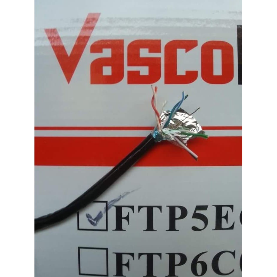 KABEL STP VASCOLINK CAT5E OUTDOOR KABEL FTP CAT5E VASCOLINK OUTDOOR