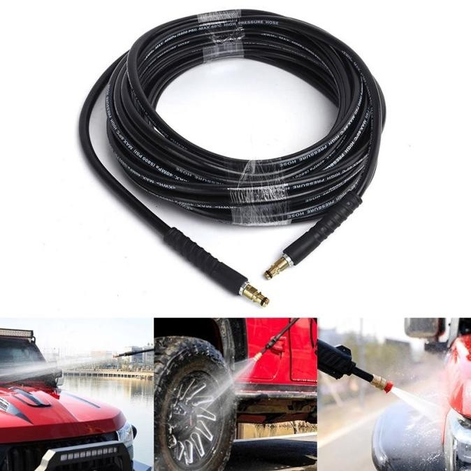 Selang Air Tekanan Tinggi 6 / 10M Untuk Karcher Washer K2 K3 K4 K5 K6 K7 Selang Hose Jet Cleaner