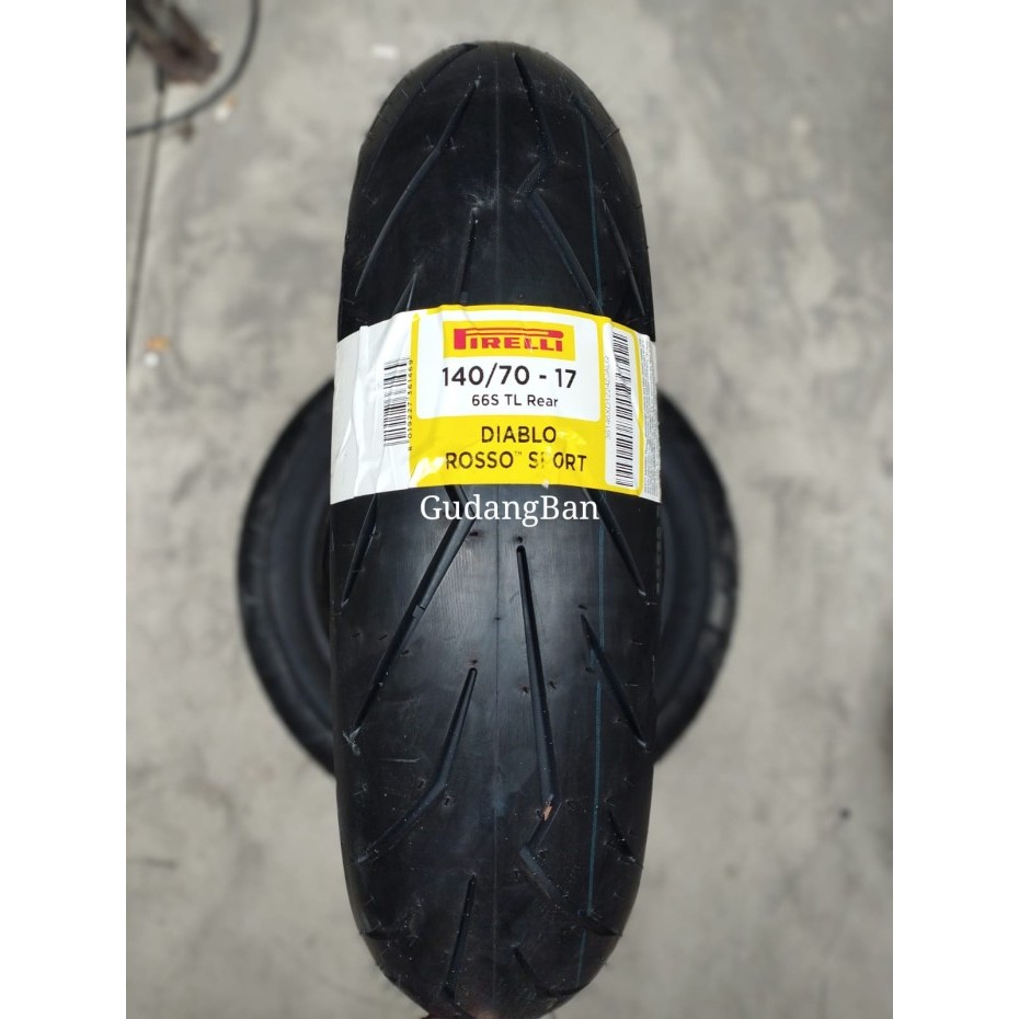Pirelli 140 70 - 17 Diablo Rosso Sport Ban Pirelli Ring 17