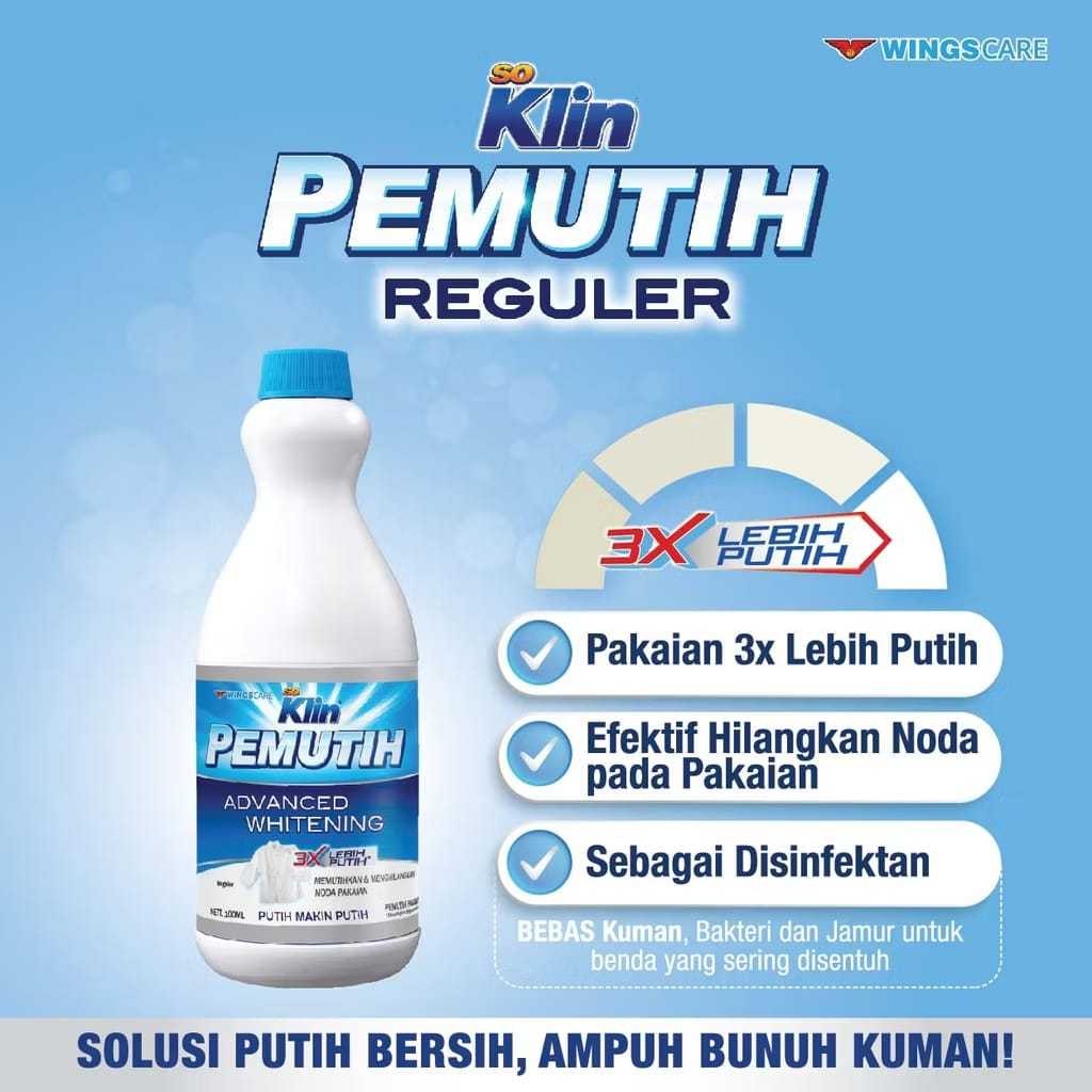 

Harga Terbaru Soklin Pemutih Pakaian 500 Ml Zuk9