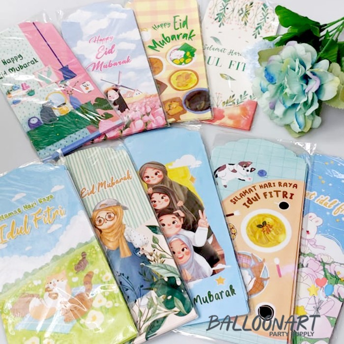 

PROMO TERBARU AMPLOP LEBARAN RESMI UKURAN L ISI 8PCS/DEWASA/ANGPAO LEBARAN DSK48