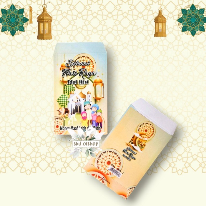 

HARGA SPESIAL AMPLOP ANGPAU LEBARAN KARTUN MUSLIM SERIE J ISI 100 LEMBAR MIX 10 GMBR DLC10