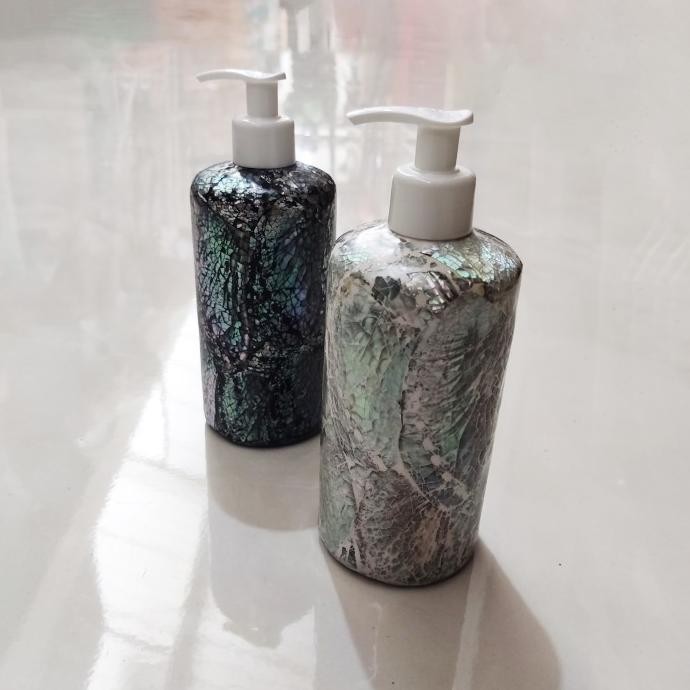 '+'+'+'+] Dispenser Soap Kerang Abalone Tempat Shampoo Wadah Sabun Cair