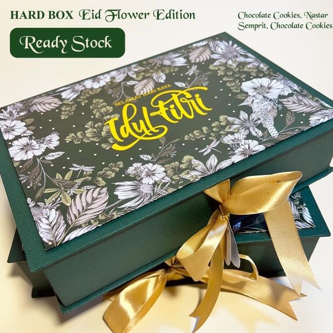 

Hampers Lebaran Kue Kering Hard Box Flower Edition / Parcel Idul Fitri