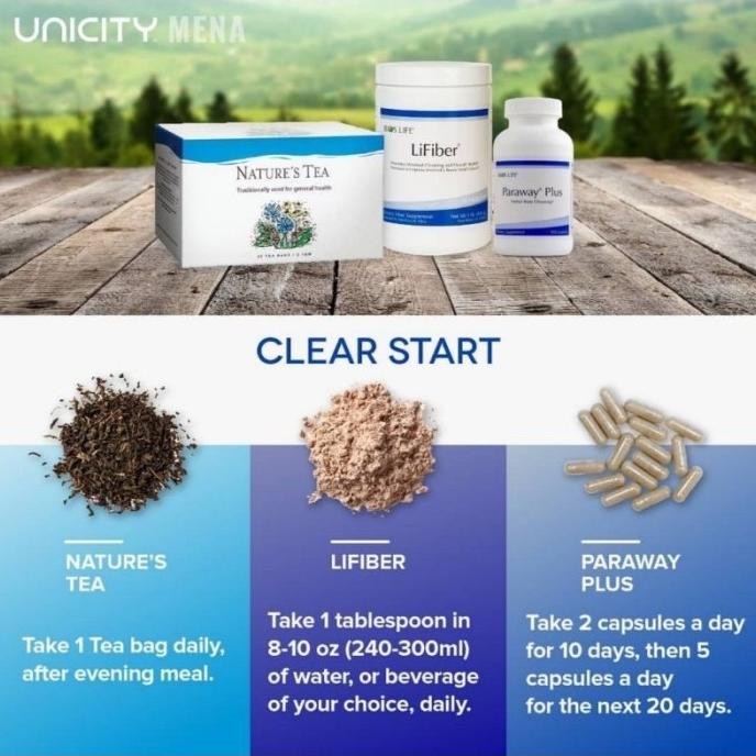 

UNICITY Clear Start 30 always READY