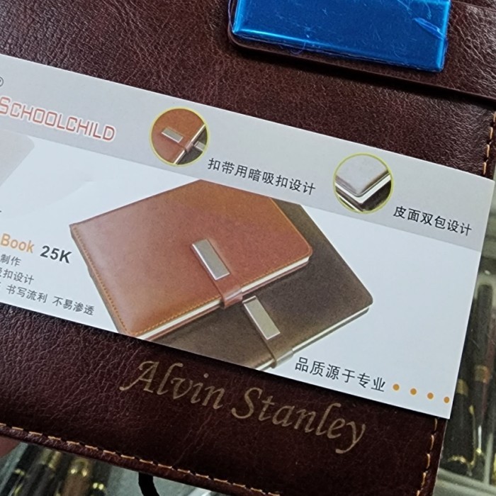 

Ready Business Note book 25K Agenda Polos bisa di Laser Nama atau Logo