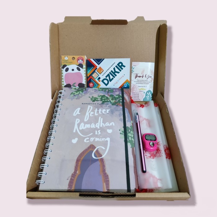 

Ready Ramadhan Planner + Free Journal Kit, notebook, kelas pendampingan