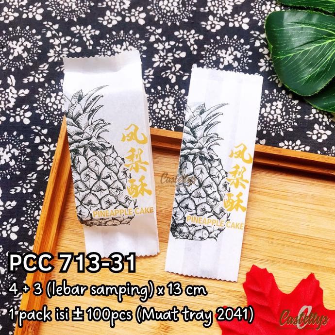 

^%^%^%^%] Plastik Nastar PCC 713-31 Pineapple Tart Kue Kering Cookies Nougat