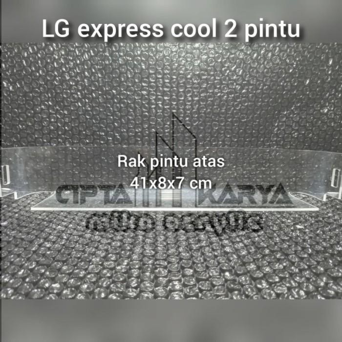 RAK KULKAS LG EXPRESS COOL 2 PINTU MODEL GN-V212RL