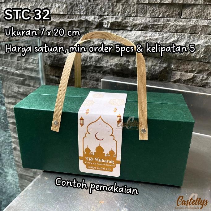 

Buruan serbu] Sticker Stiker STC 32 Kotak Kue Hiasan Hampers Lebaran Idul Fitri