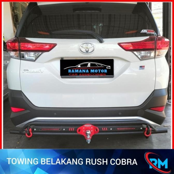 TOWING RUSH TERIOS ALL NEW COBRA PENGAMAN BUMPER BELAKANG RUSH TERIOS