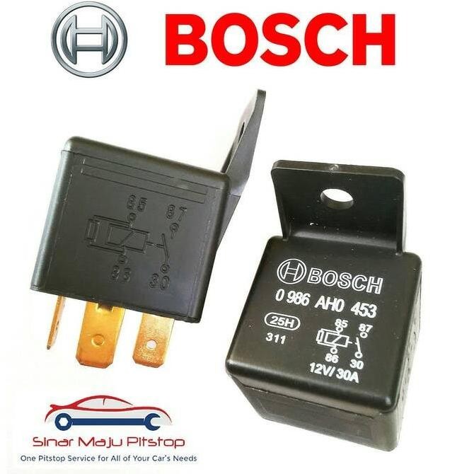 Kabel Set Relay BOSCH Soket Kaki 3 Made in Germany - Lampu Depan Mobil Terlaris