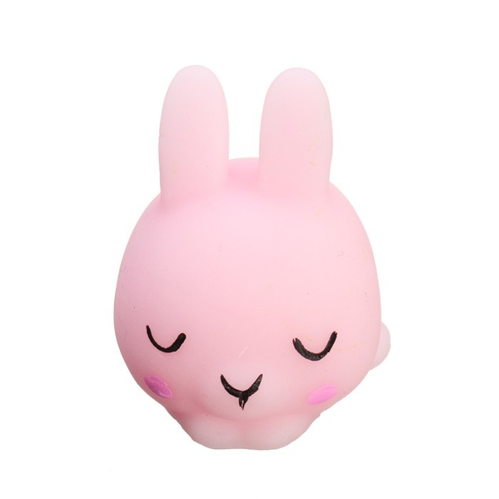 NEW SHY BUNNY RABBIT MOCHI SQUISHY SQUEEZE HEALING TOY KAWAII