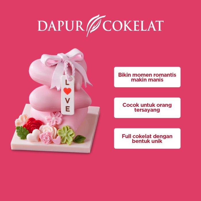 

DAPUR COKELAT - ENCHANTED LOVE COKELAT VALENTINE HADIAH HARI KASIH SAYANG