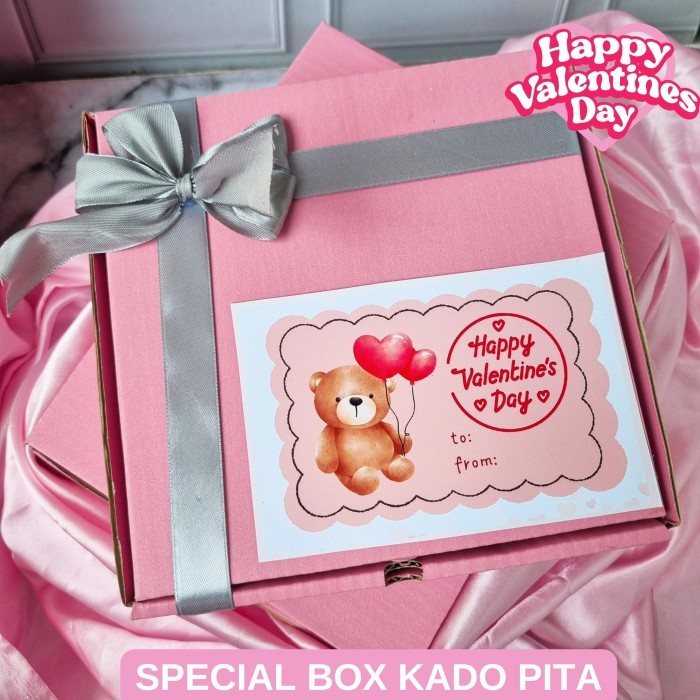 

HAMPERS VALENTINE COKLAT SILVERQUEEN BEAR / KADO CEWEK ROMANTIS / VALENTINE GIFTBOX ( LOVI )