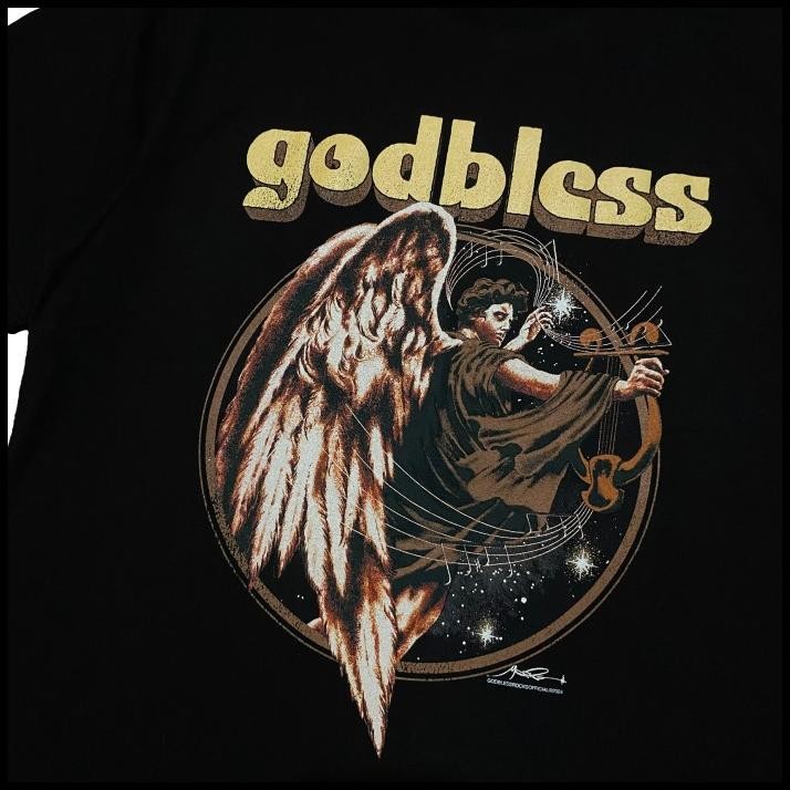 terbaru tshirt godbless - musisi official merchandise promo