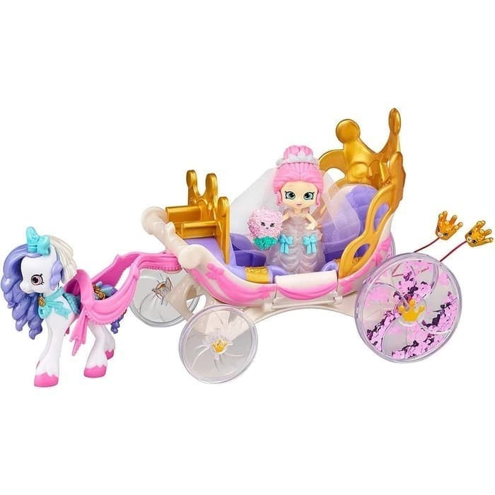 

SHOPKINS HAPPY PLACES ROYAL CROWN WEDDING CARRIAGE DOLL