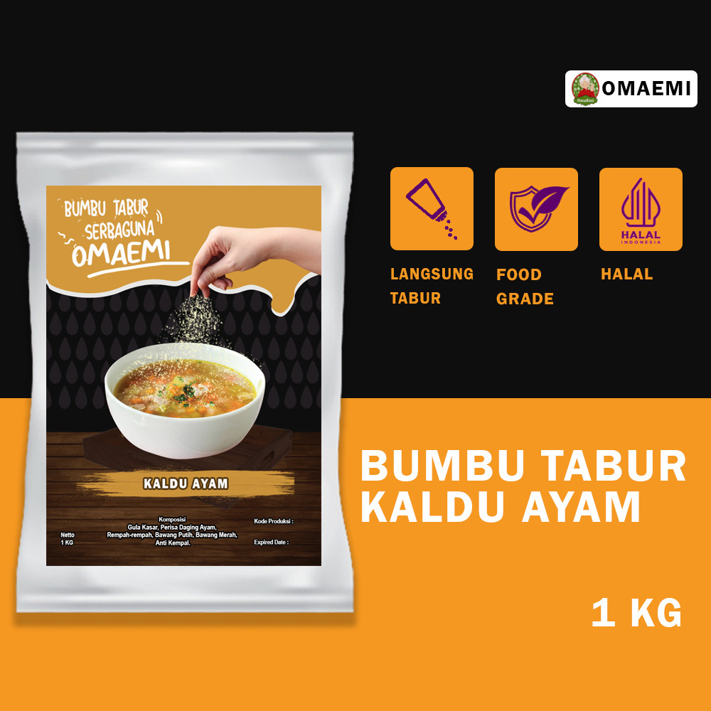 

Bumbu Tabur Omae Aldu Ayam 1 G