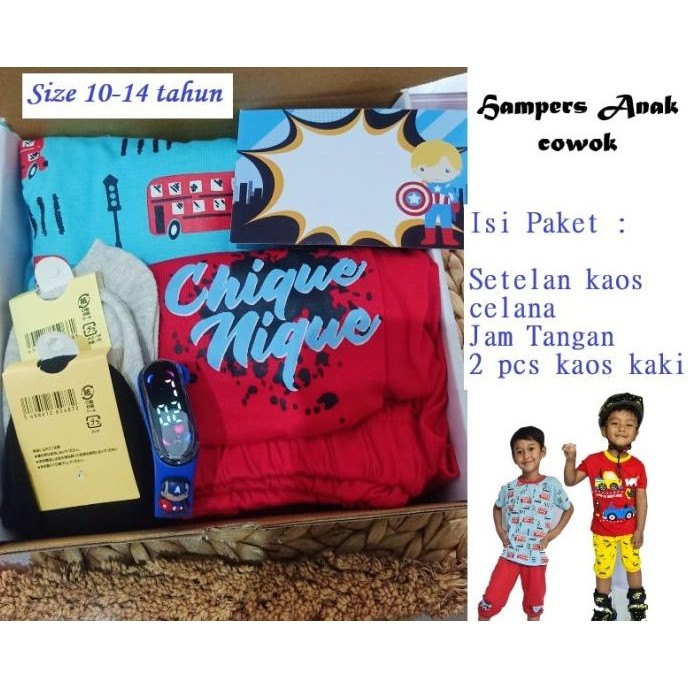 Hadiah Ultah Anak laki-laki 5-14 Tahun / Kado ulang tahun Baju Anak