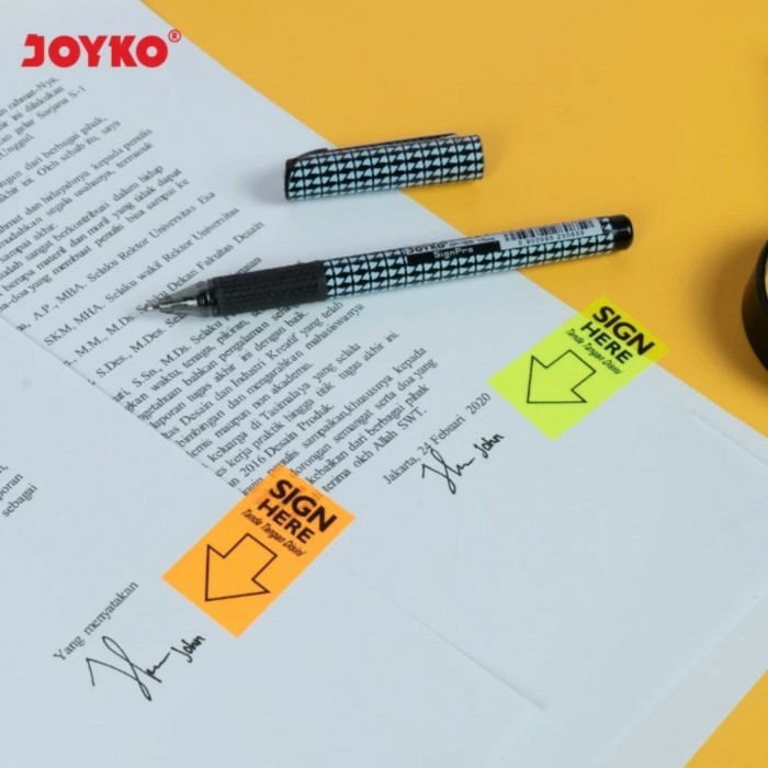 

STICKY NOTES / INDEX & MARK SIGN HERE JOYKO IM-42