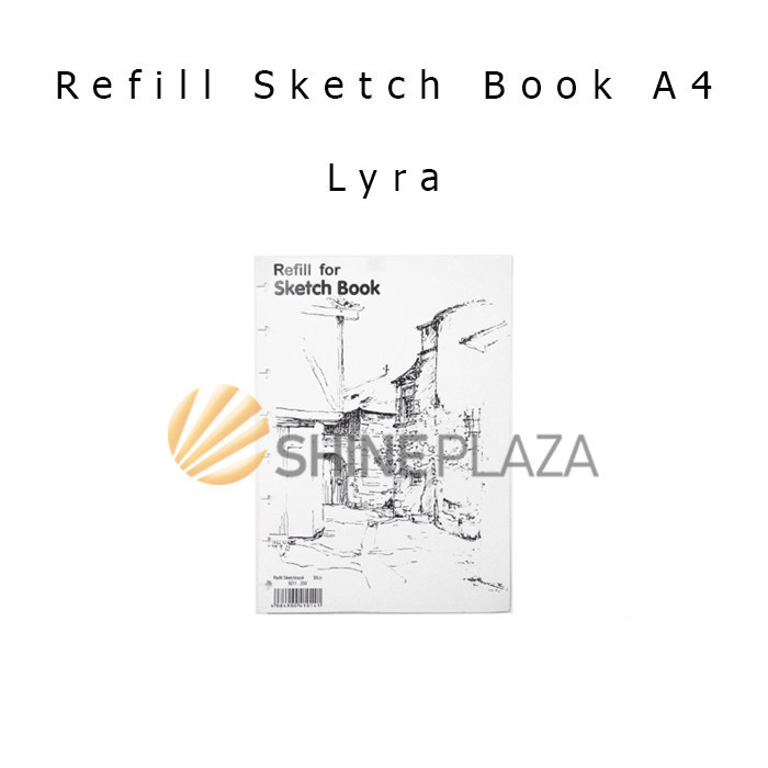 

REFILL BUKU GAMBAR SKETSA SKETCHBOOK A4 LYRA - ISI KERTAS SKETCH BOOK