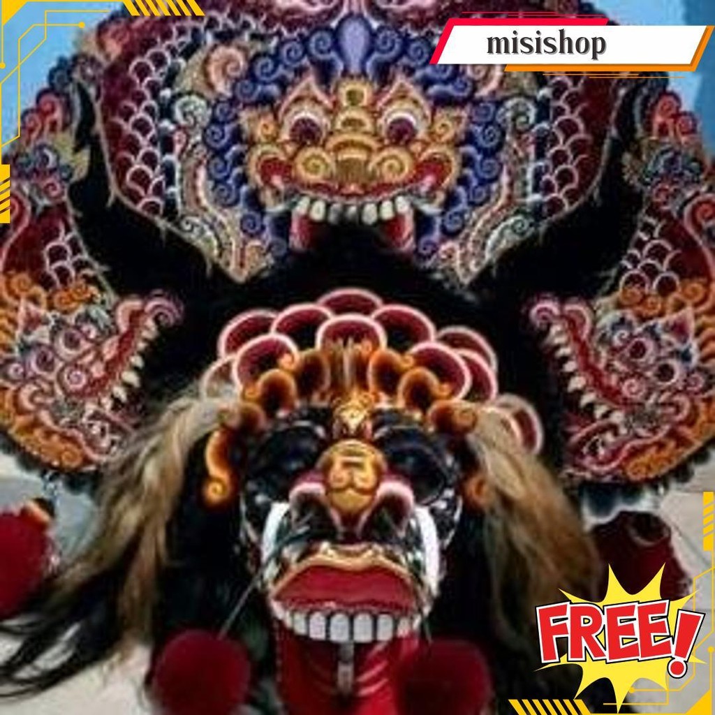 

Bisa Cod Cuci Gudang Barongan Rampak Telon Jamang Cat Air Brush Bonus Kemul Panjang Dan Pentul Tinggal Pakai Ukuran Anak Promo Barongan Plipit Romo Mainan Anak Barongan Anak Sd Brongan Plipit Premium / Barongan Spon Caplok Kain Panjang / Barongan Ponorogo