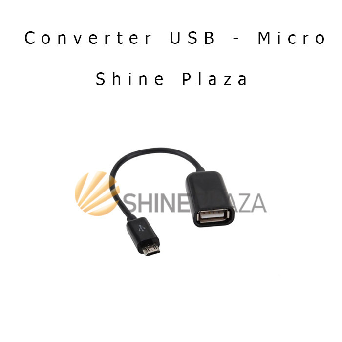 

KONEKTOR OTG USB TO MICRO USB V8 ADAPTER - CONVERTER CONNECTOR MURAH