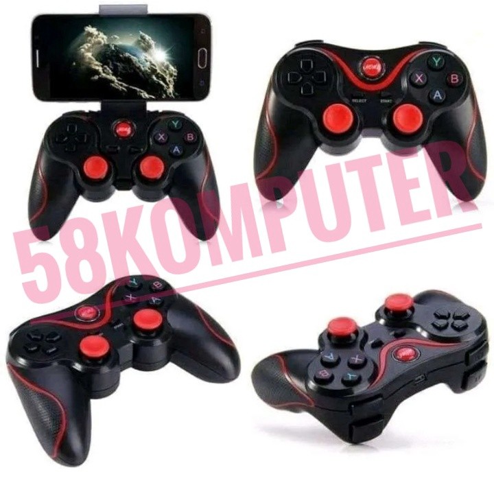 Gamepad X3 Joystick Pc Android Gamepad Android Stik Ps2 Bluetooth Wireless Joystick Pc Hp Android
