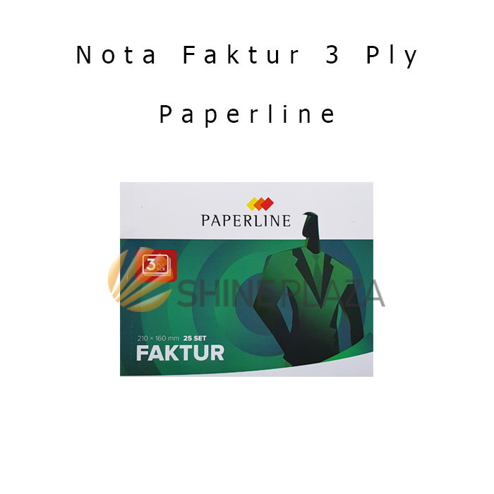 

BUKU NOTA FAKTUR PAPERLINE 3 PLY - NOTA FAKTUR RANGKAP 3 PAPERLINE
