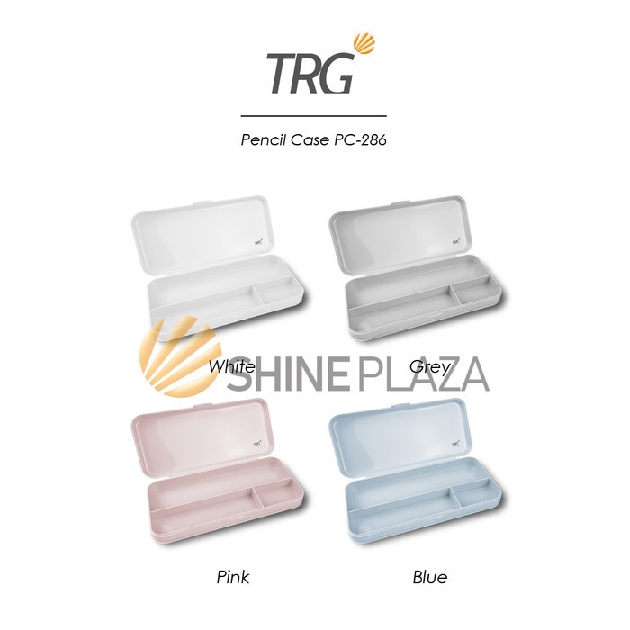 

TRG SOFT PLASTIC PASTEL COLOR PENCIL CASE PC-286 - TEMPAT KOTAK PENSIL TAHAN AIR ALAT TULIS PLASTIK