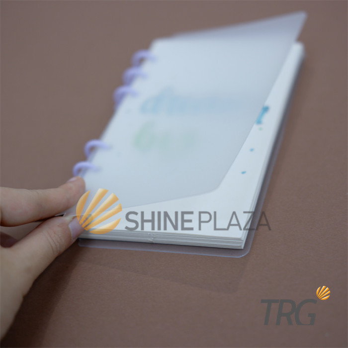 

DIY COVER BINDER LOOSE LEAF NOTEBOOK A5 B5 TRANSPARAN SAMPUL MIKA TRG