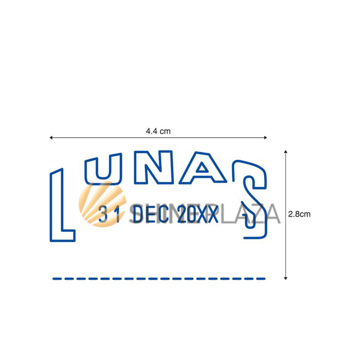 

DATE STAMP - STEMPEL TANGGAL LUNAS JOYKO S-68