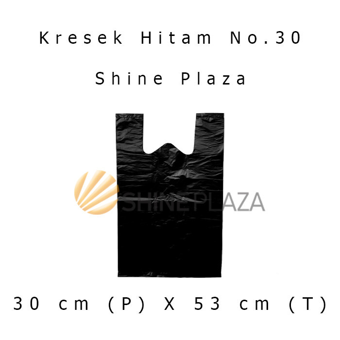 

KANTONG KRESEK HITAM NO.30 - TAS PLASTIK HITAM NO.30 - KRESEK HDPE